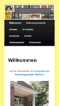 Mobile Screenshot of ev-kita-wohltorf.de